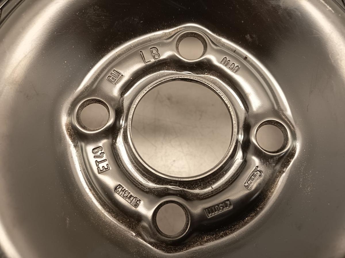 Opel Corsa B S93 Bj 1996 original Reserverad / Stahlfelge 5J x13 ET49