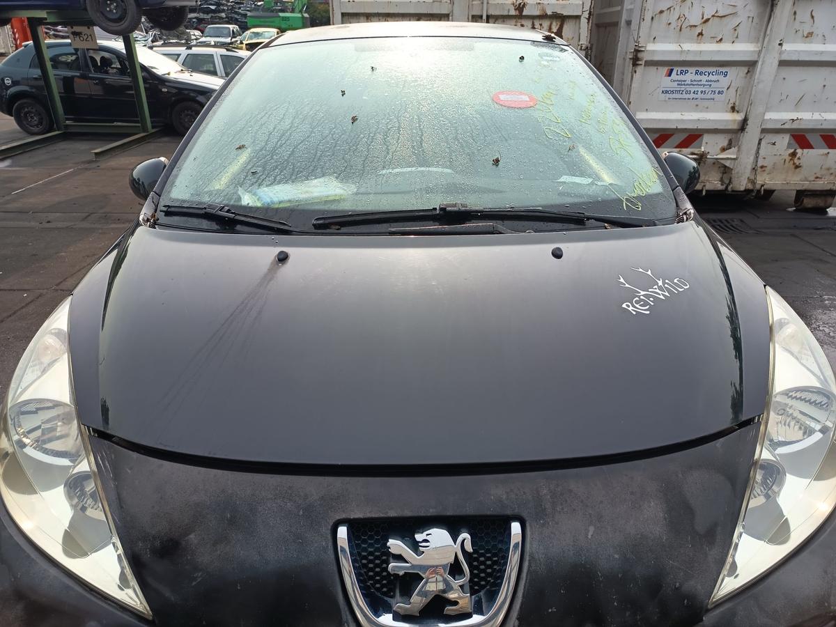 Peugeot 207 orig Motorhaube Klappe/Deckel vorn/Front EXL Obsidianschwarz Bj 2007