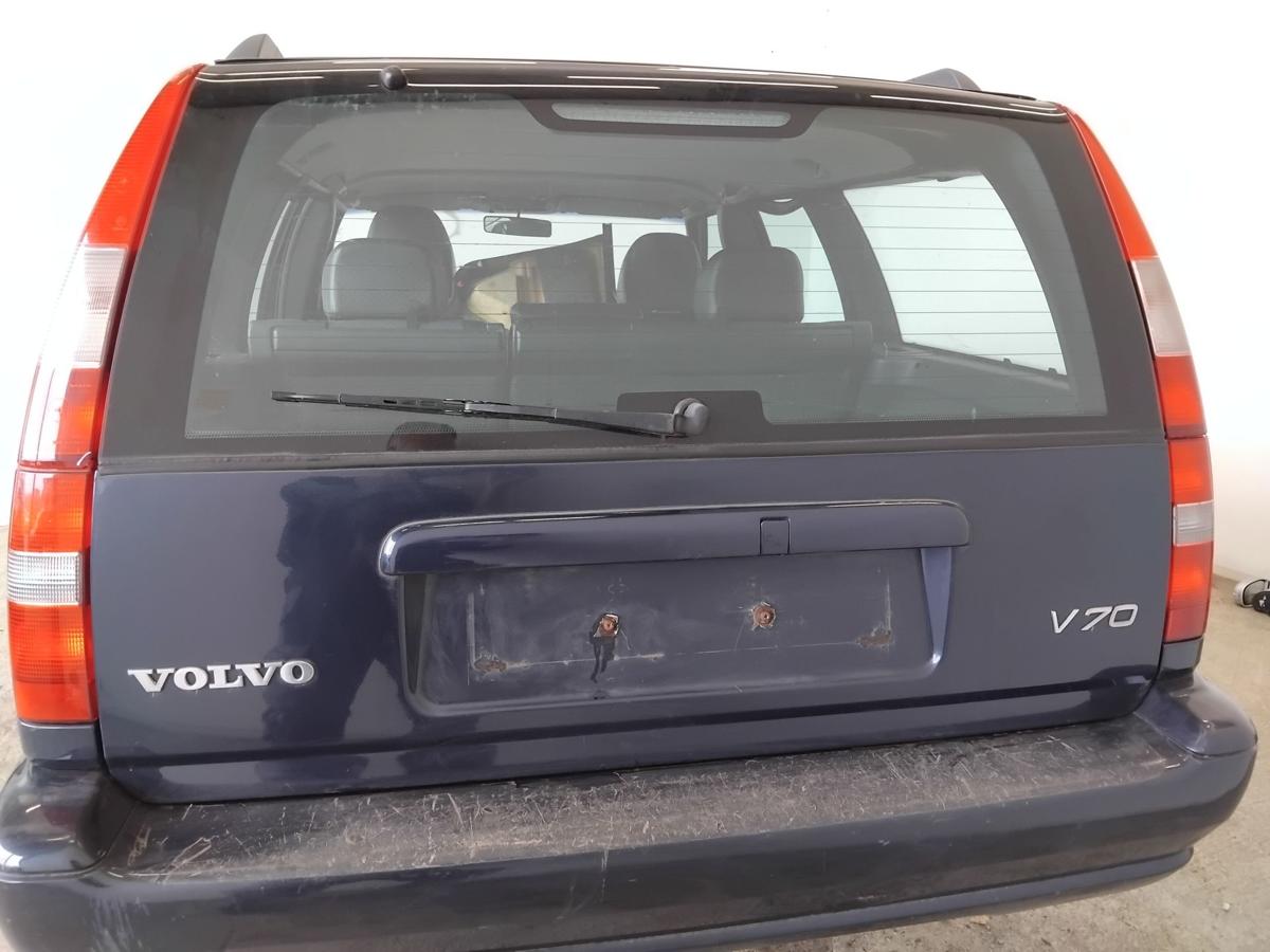 Volvo V70 Kombi Heckklappe 417 Nautic Blue Pearl inkl. Heckscheibe BJ1999