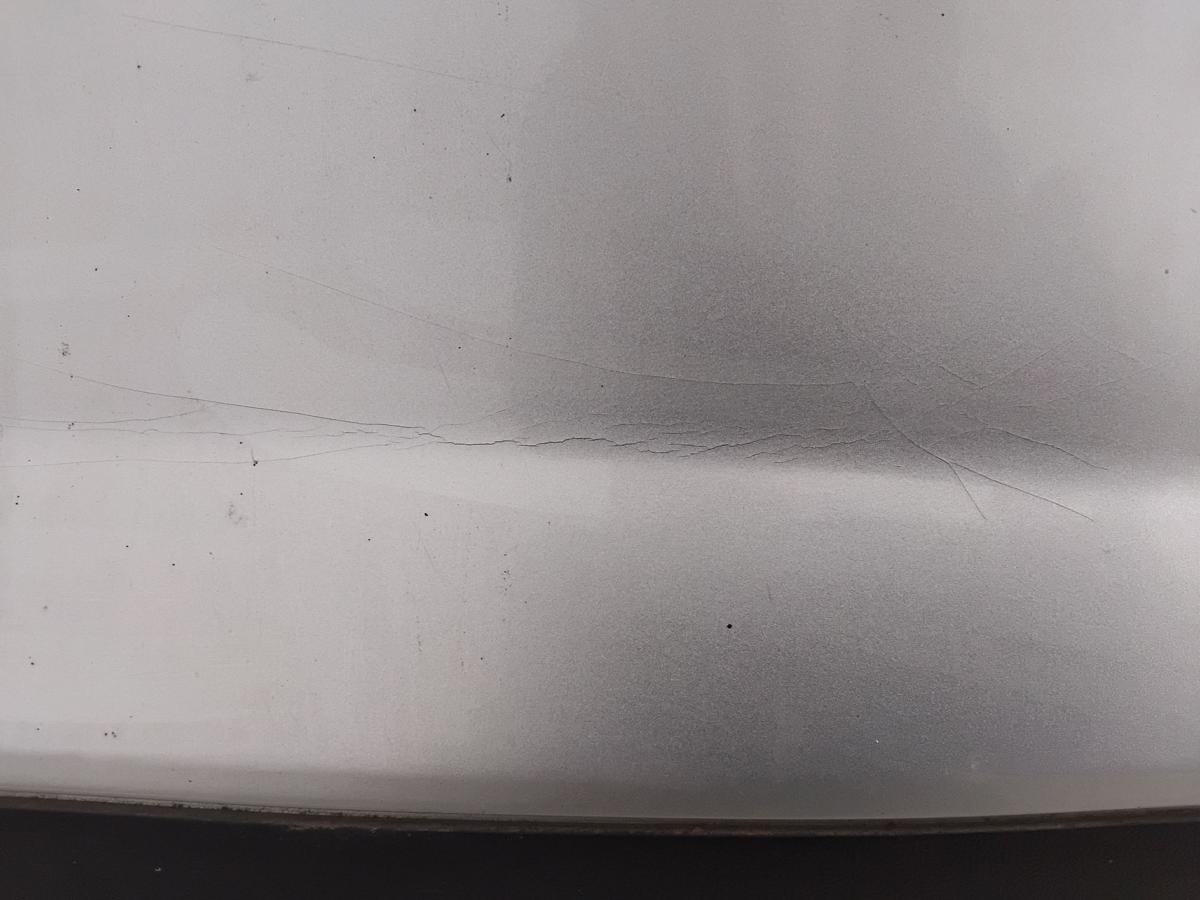 VW Fox 5Z original Sto&szlig;f&auml;nger Sto&szlig;stange hinten LA7W reflexsilbermetallic BJ2006