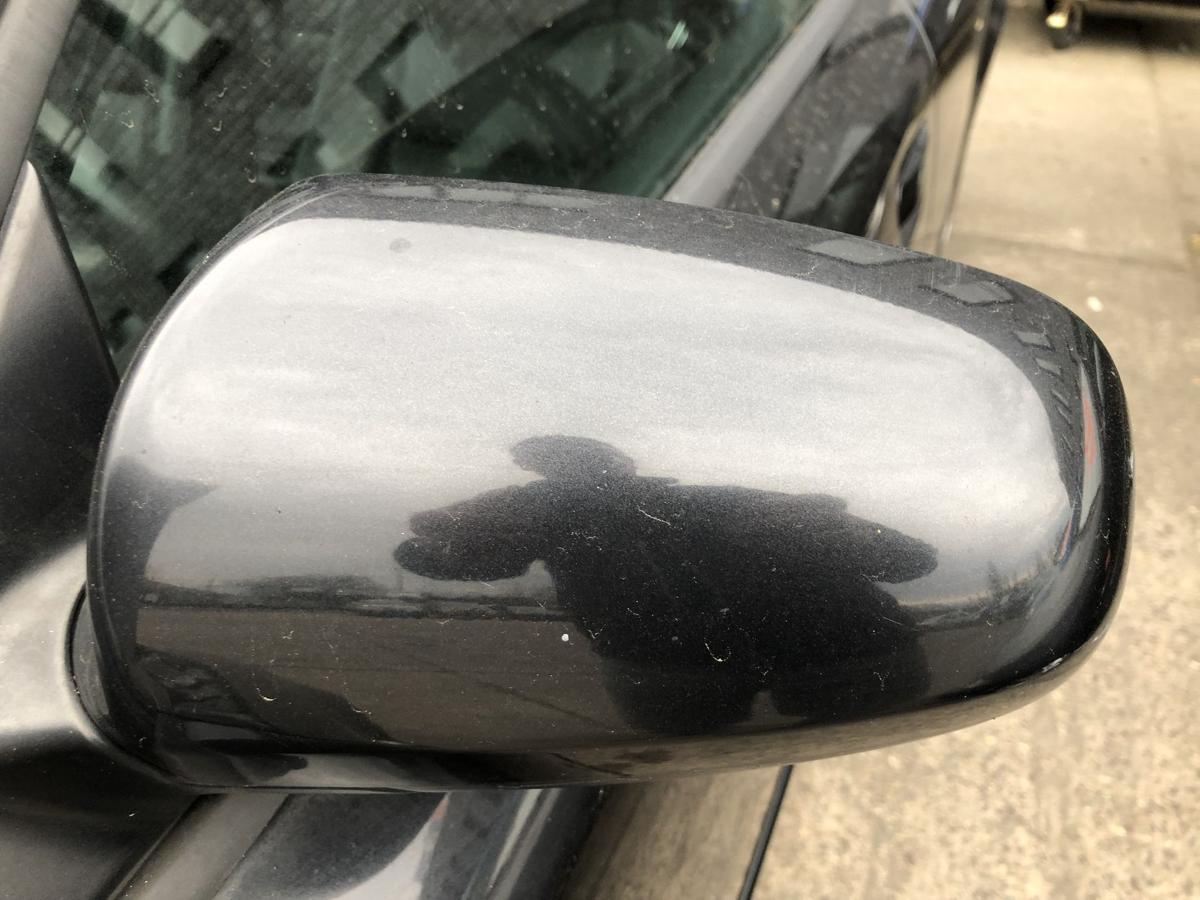 Audi A4 8E B6 Avant Au&szlig;enspiegel links R&uuml;ckspiegel elektrisch LZ9W Ebonyschwarz