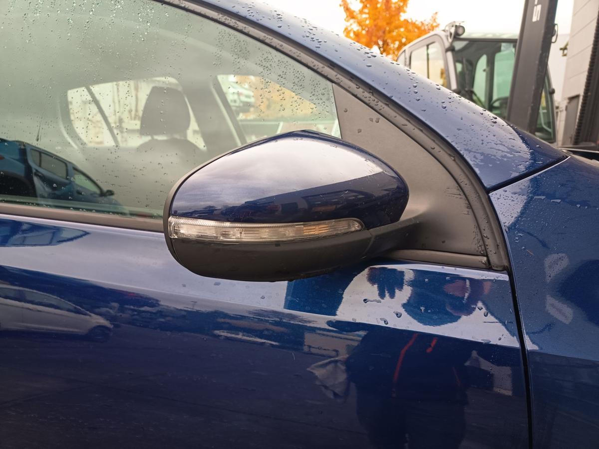 VW Golf VI 6 Limo orig Spiegel rechts elektrisch Blinker 5trg LD5Q Blau Bj 2009