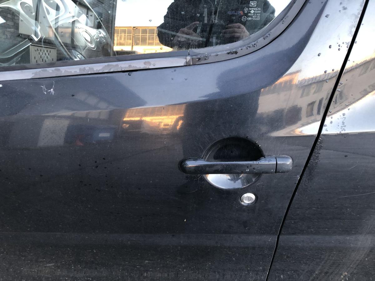 Daihatsu YRV M2 T&uuml;r vorne links Fahrert&uuml;r Rohbau N05 schwarz Autot&uuml;r