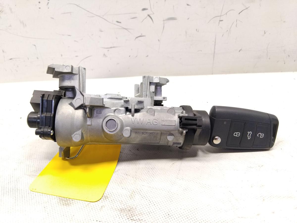 VW T-Cross 1C original Z&uuml;ndschlo&szlig; mit Lesespule und Schl&uuml;ssel Bj.2020