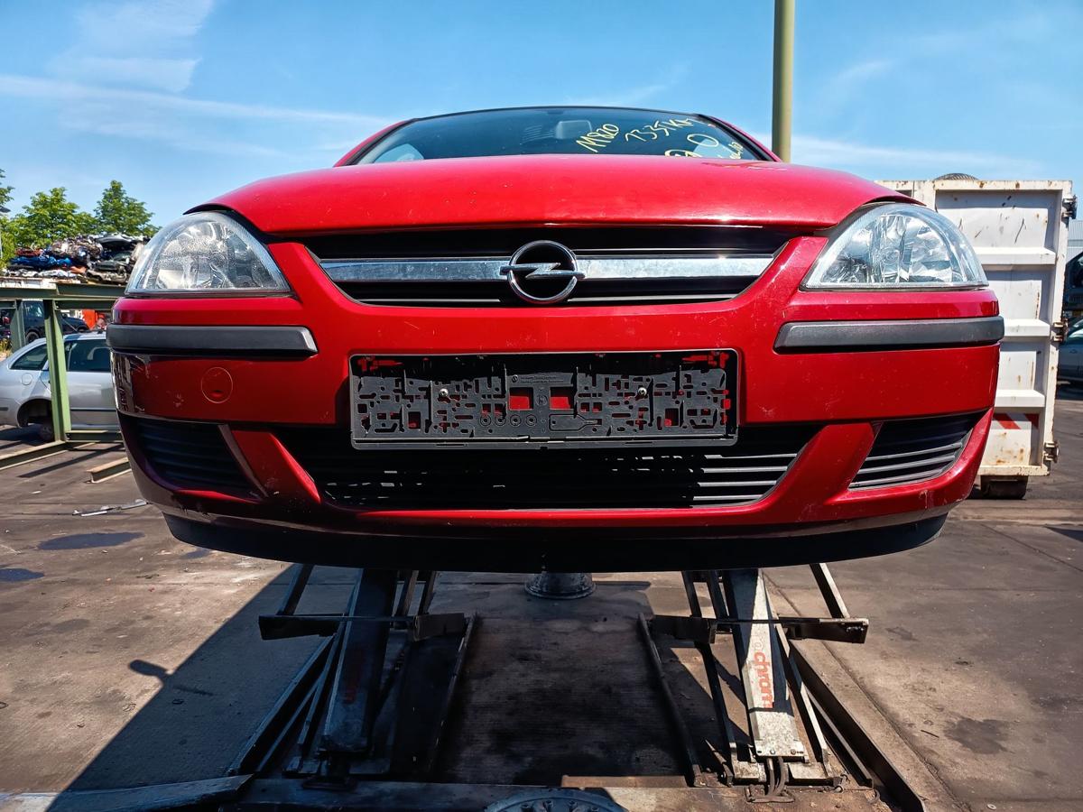 Opel Corsa C orig Stoßfänger Stoßstange vorn Z573 Tizianrot Bj 2004
