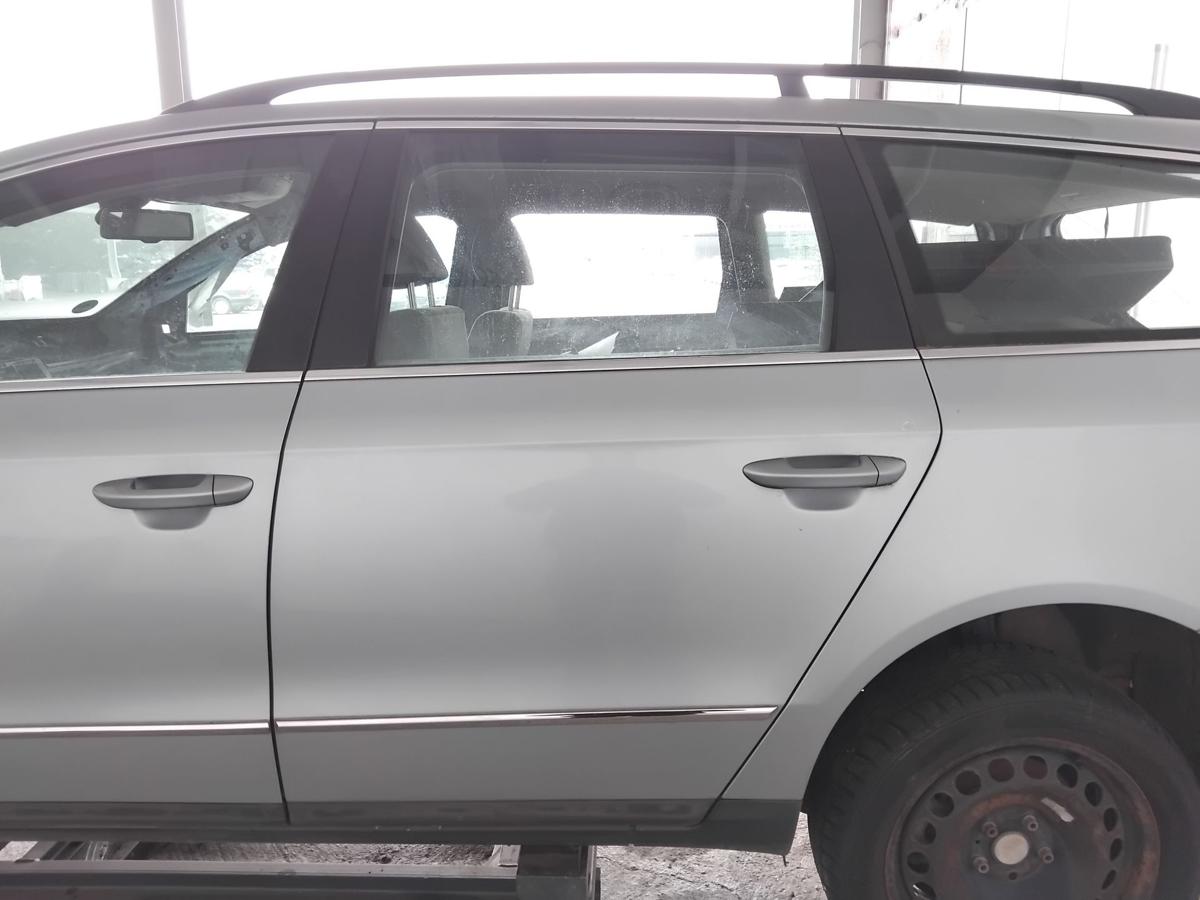 VW Passat 3C Variant T&uuml;r hinten links LB5M arcticbluesilver Kombi BJ2007