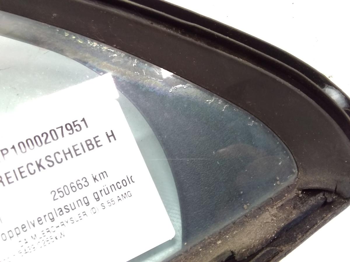 Mercedes S-Klasse W220 Dreieckscheibe T&uuml;r hinten links Doppelverglasung Bj.2001