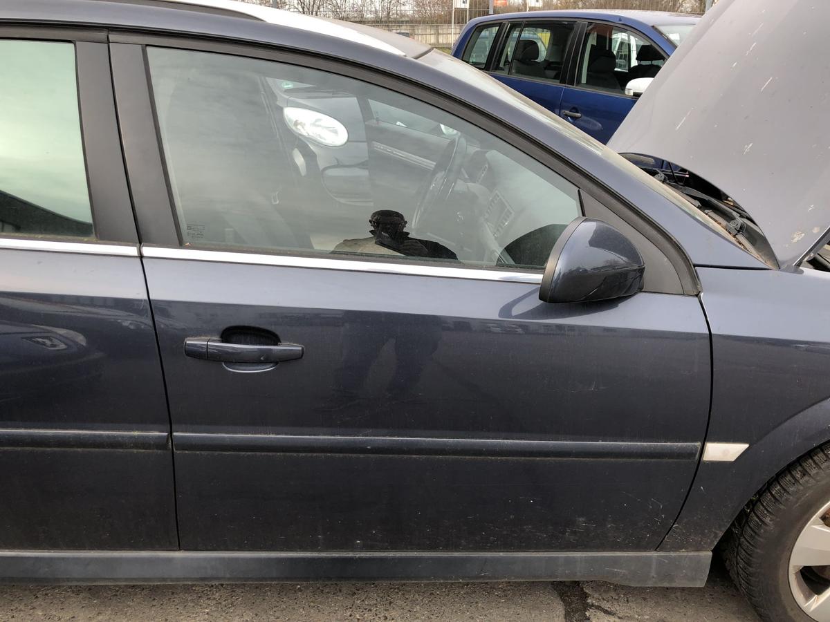Opel Vectra C T&uuml;r vorn rechts Beifahrert&uuml;r Rohbau 4XU Metroblau 2003 bis 2009