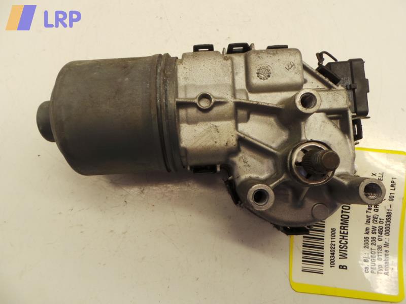 Peugeot 206 SW original Wischermotor vorn 0390241523 BJ2006