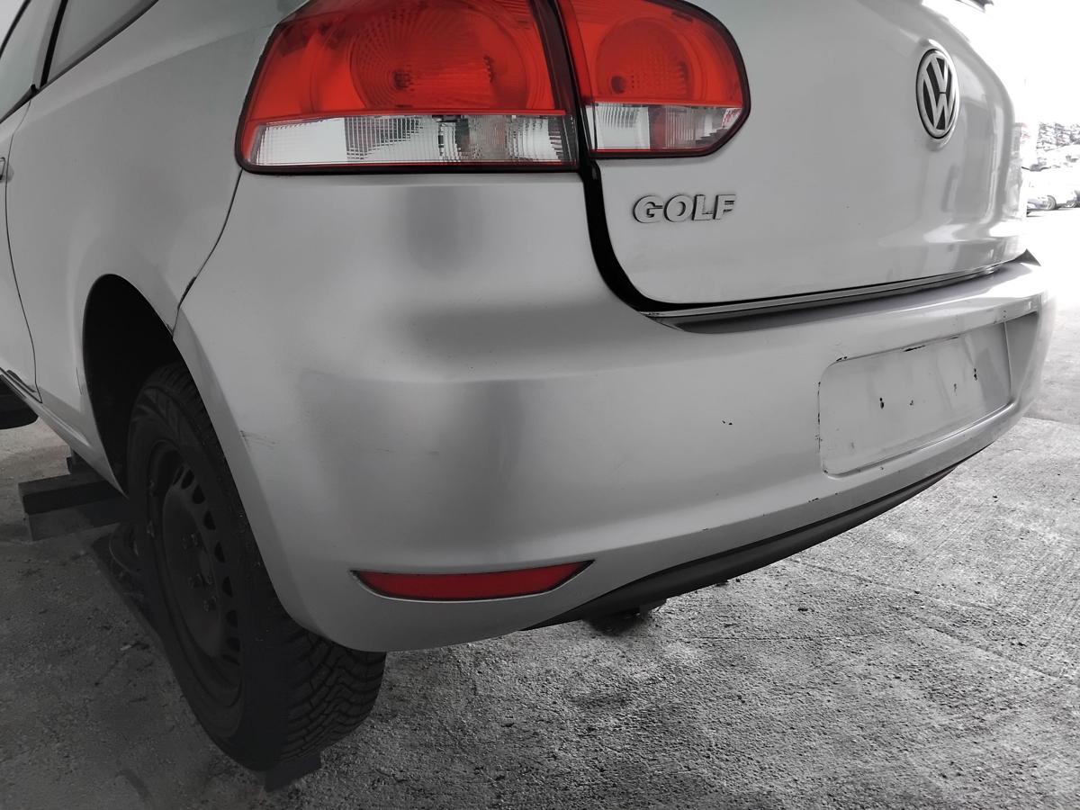 VW Golf 6 Fließheck original Stoßfänger Stoßstange hinten BJ2009 LA7W reflexsilbermetallic