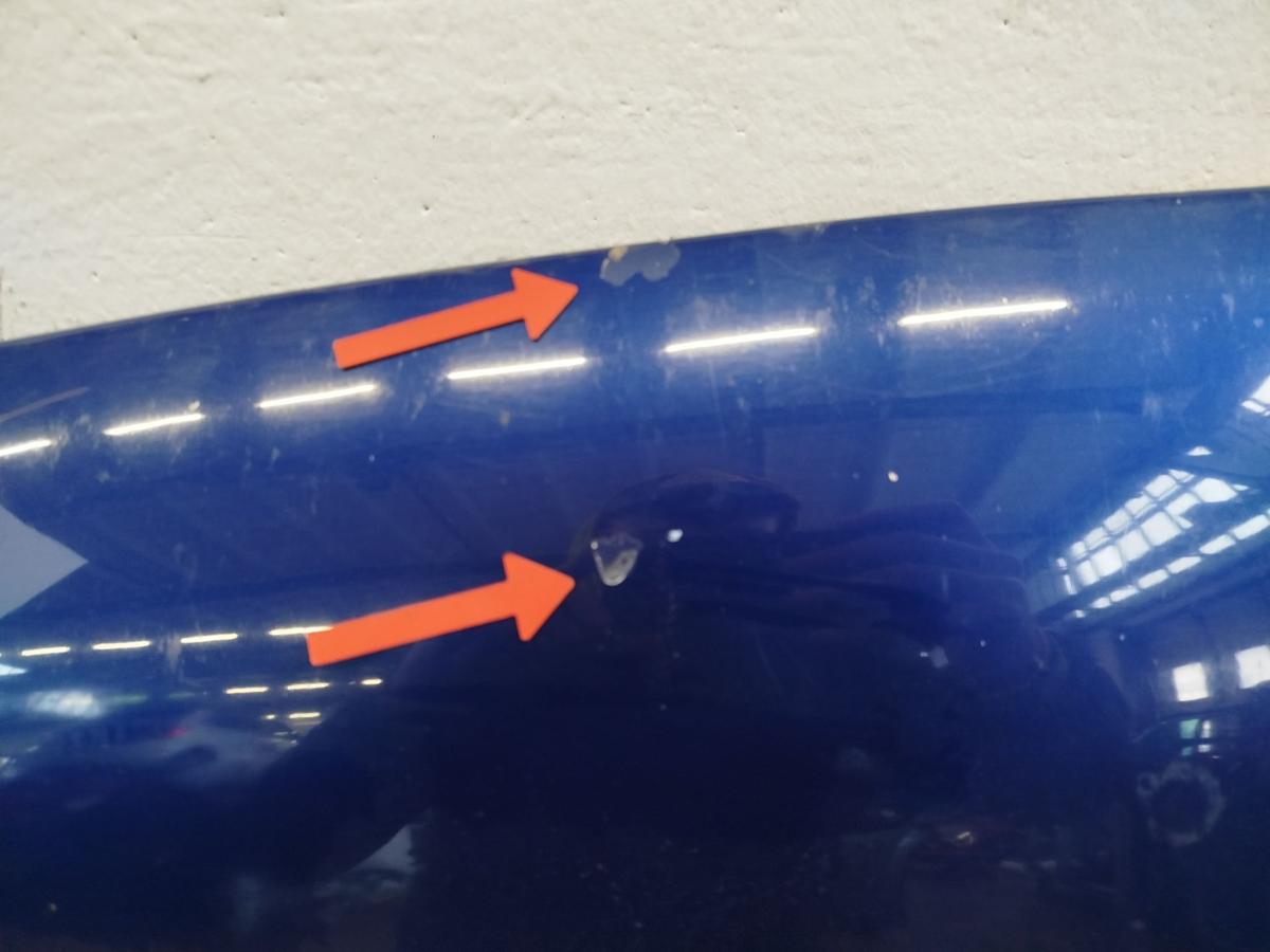 Opel Zafira B Motorhaube Frontklappe Klappe Bonnet vorn Z21B Ultrablau DELLEN
