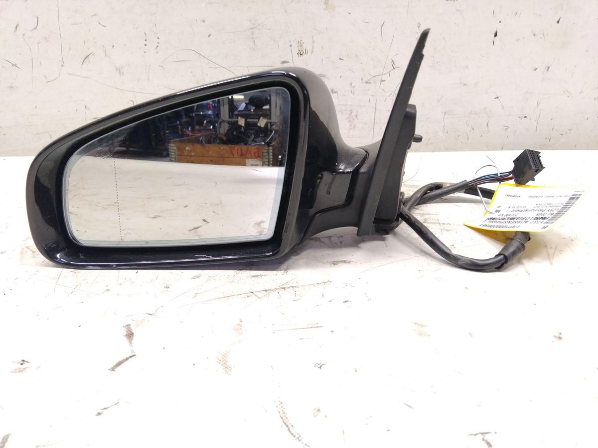 Audi A6 4F Au&szlig;enspiegel links LZ9Y schwarz elek anklappbar abblendbar BJ2008