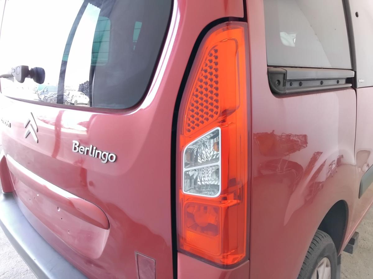 Citroen Berlingo 2 orig R&uuml;ckleuchte Heckleuchte rechts Fzg.mit Heckklappe BJ2010