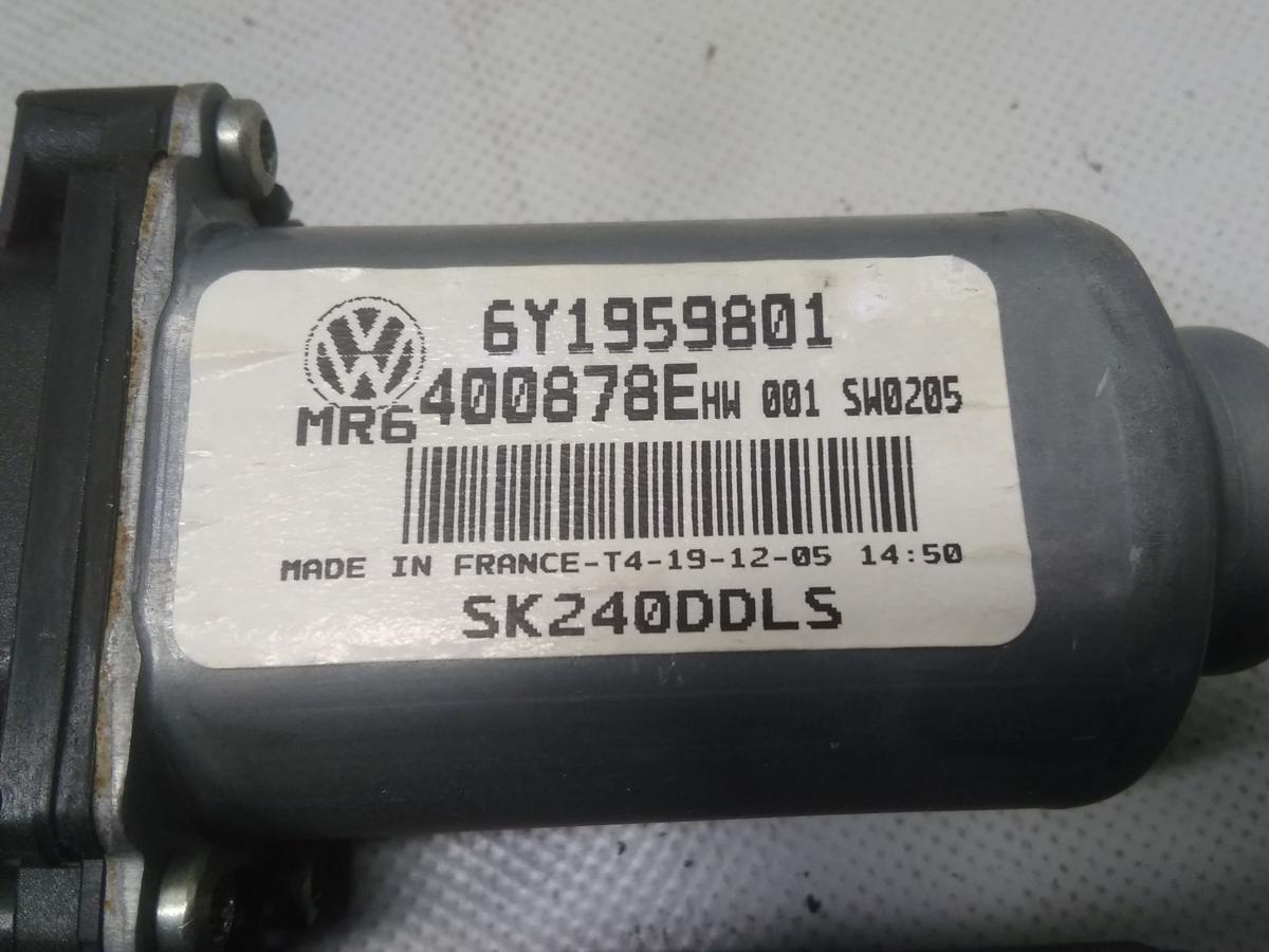 Skoda Fabia 1 6Y original Fensterhebermotor vorn links 6Y1959801 Bj.2005