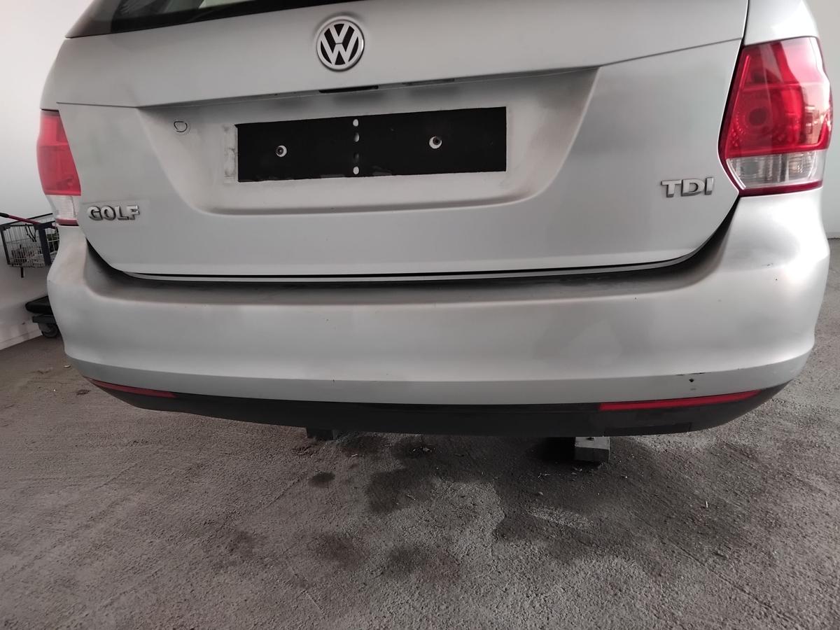VW Golf 5 Variant original Stoßstange Stoßfänger hinten BJ2007 LA7W reflexsilbermetallic