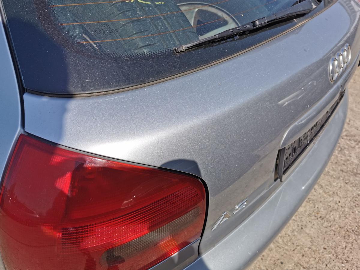 Audi A3 8L Heckklappe Klappe Deckel hinten LY7M Alusilber Kofferklappe 3trg