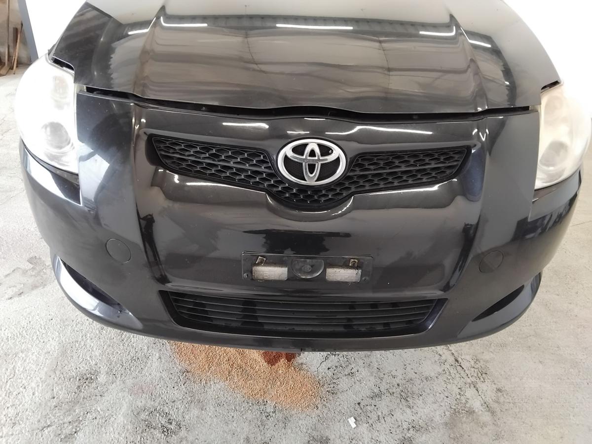 Toyota Auris E15 original Stoßstange Stossfänger vorn BJ2008 209 night sky black perleffekt