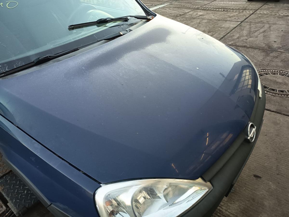 Opel Combo Kastenwagen original Motorhaube Klappe vorn/Front 20Z Royalblau Bj 02