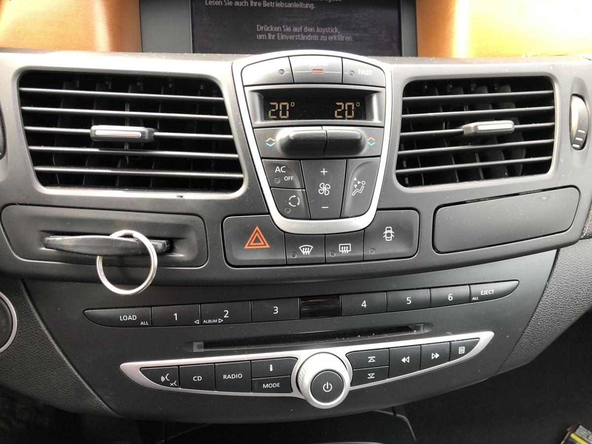 Renault Laguna III original Heizungsbetätigung Klimabedienteil Climatronic Bj 10