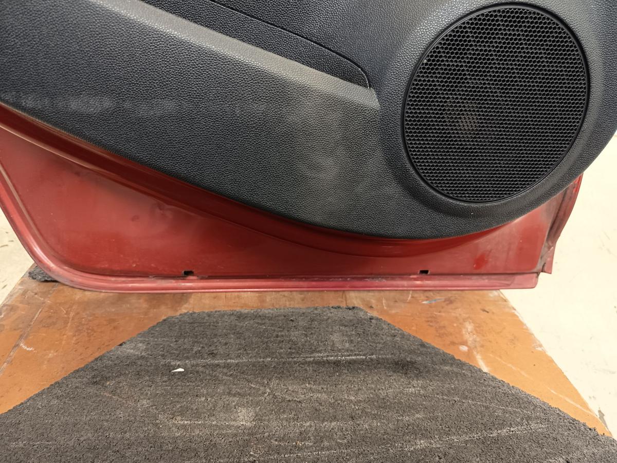 Opel Corsa D orig T&uuml;r hinten links 5Trg Fahrerseite Z50K Curry Red Bj 2012