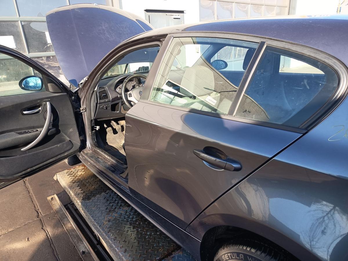 BMW E87 original T&uuml;r hinten links Fond A22 Sparkling graphite Bj 2005