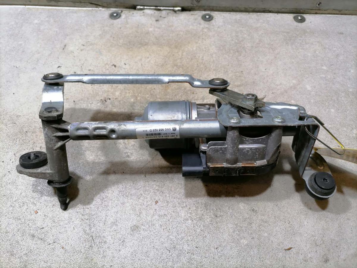 VW Golf Plus original Wischermotor vorn links mit Gestänge Bj.2005