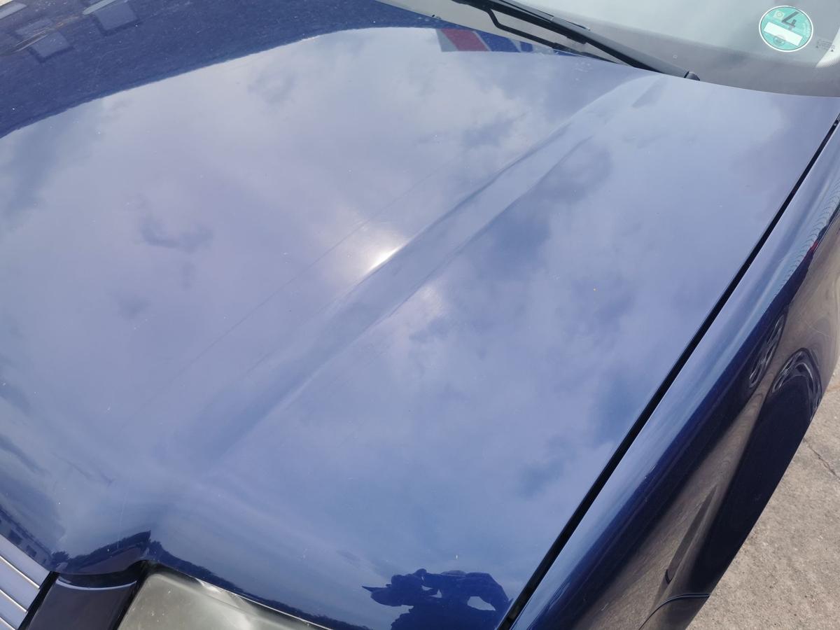 VW Bora 1J Motorhaube Haube Klappe Deckel Bonnet vorn LB5N Indigoblau Perl