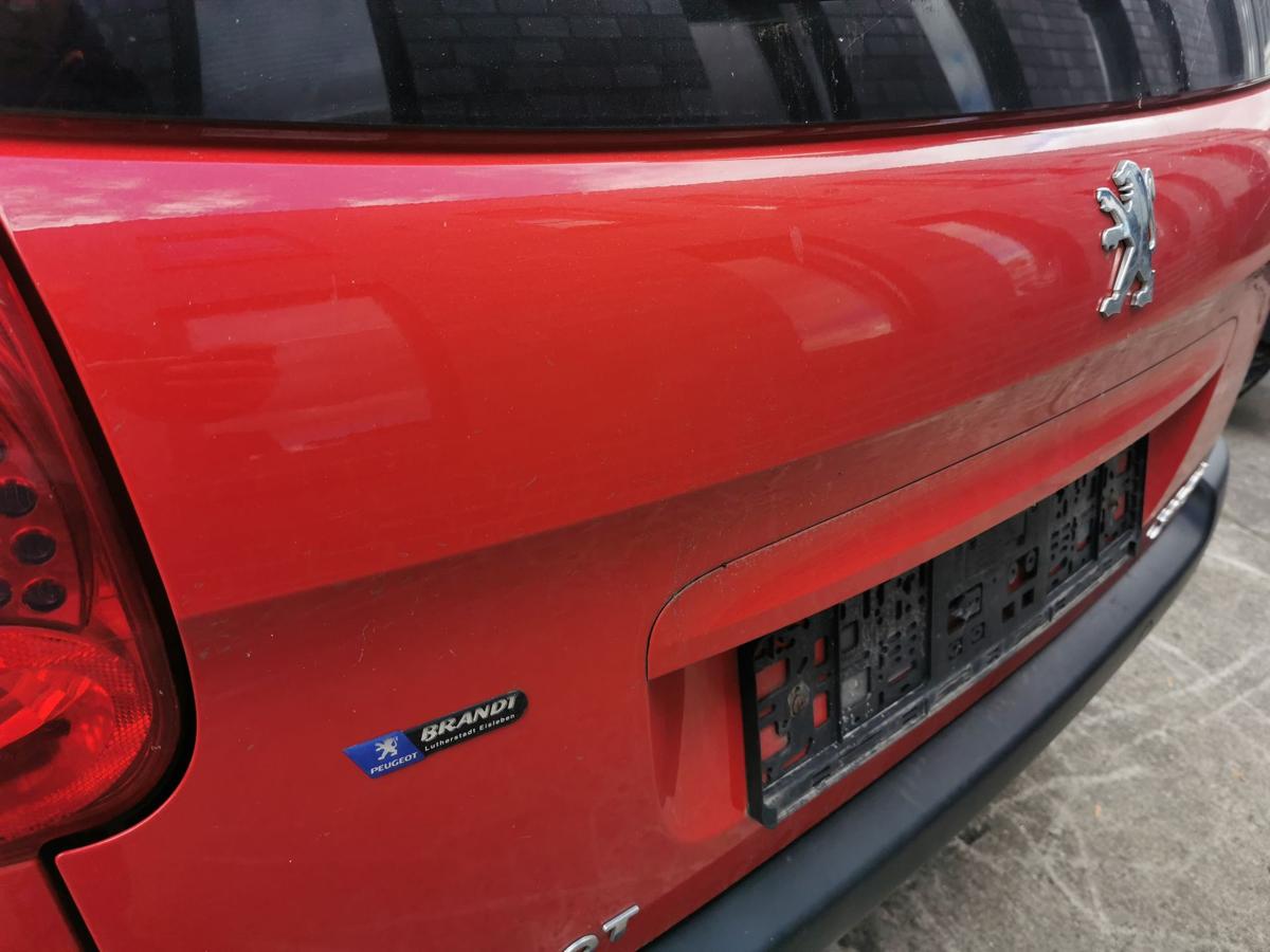 Peugeot 207 SW WE Heckklappe Klappe hinten Heckscheibe öffnend KKN Rouge Aden
