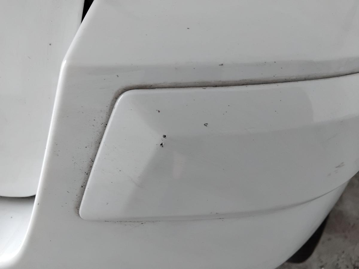 Ford Fusion JU2 original Stoßfänger Stoßstange hinten frostweiß Facelift BJ2011