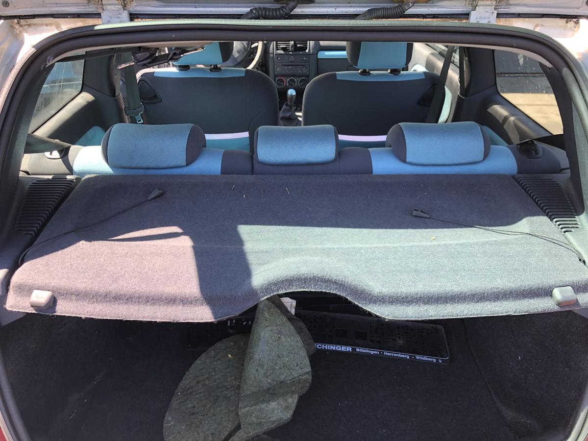 Renault Clio B Phase II original Hutablage Abdeckung Kofferraum grau Bj 2003