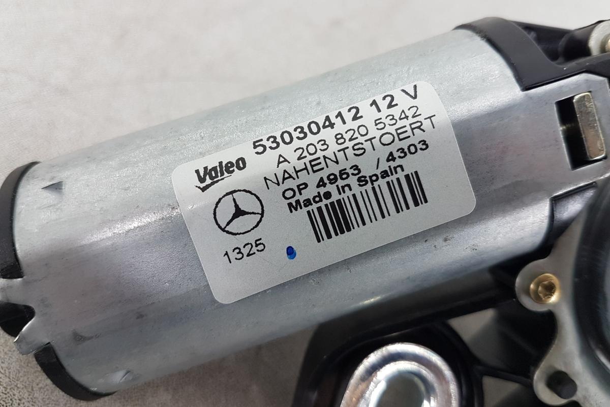 Mercedes C Klasse S203 Wischermotor hinten A2038205342 53030412 Bj2005 Kombi