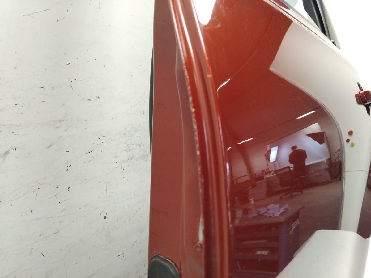 Nissan Qashqai J10 T&uuml;r hinten links weinrotmetallic NAJ Bj.2011