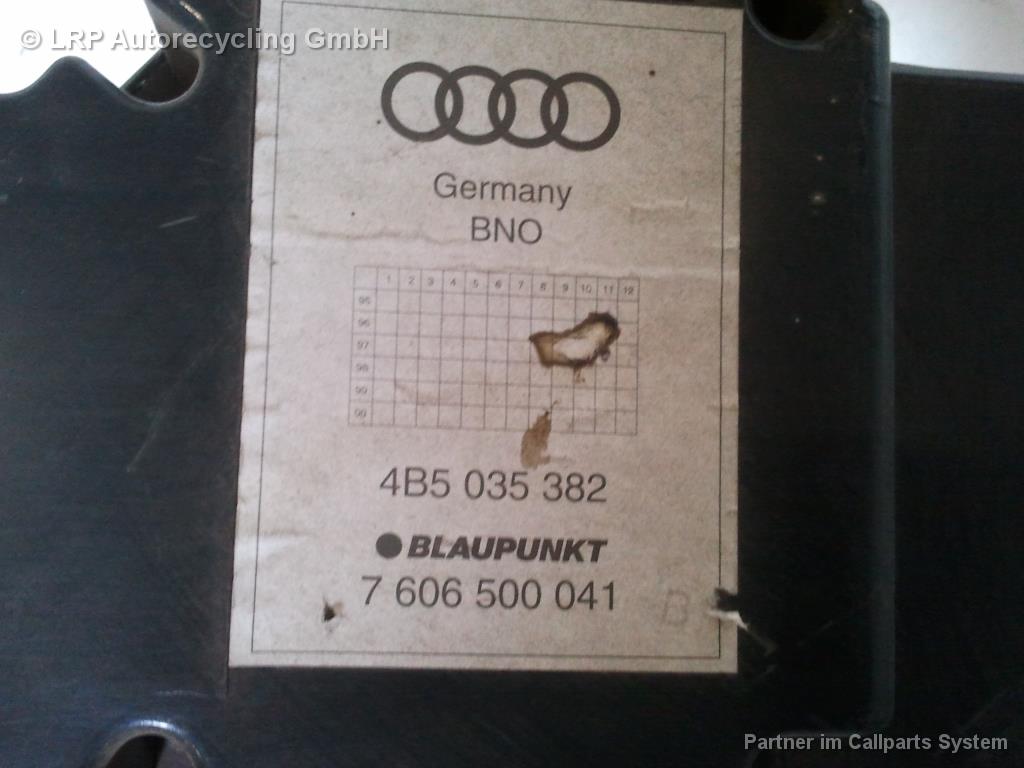 Audi A6 4B original Subwoofer hinten rechts 4B5035382 7606500041 BLAUPUNKT