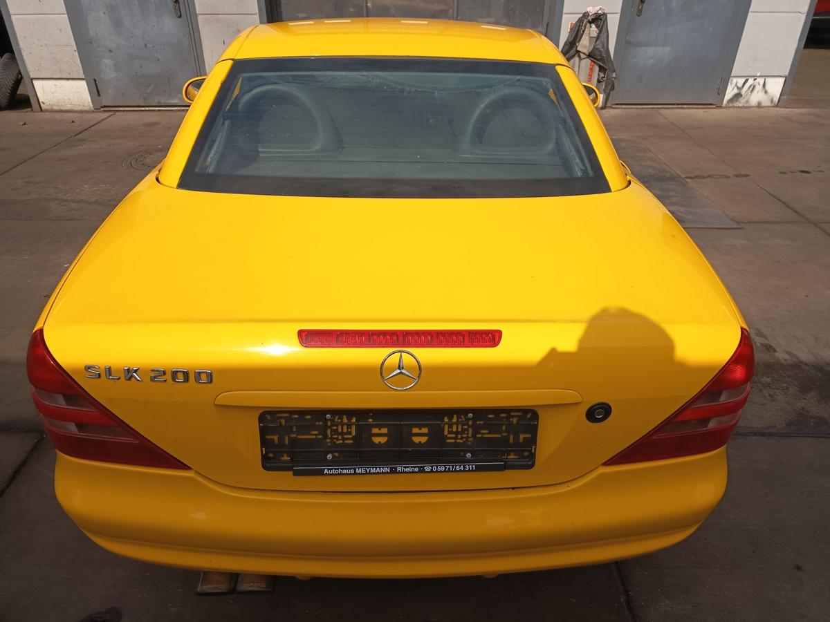 Mercedes SLK R170 Cabrio original Heckklappe 685 Yellowstone Metallic Bj 1999