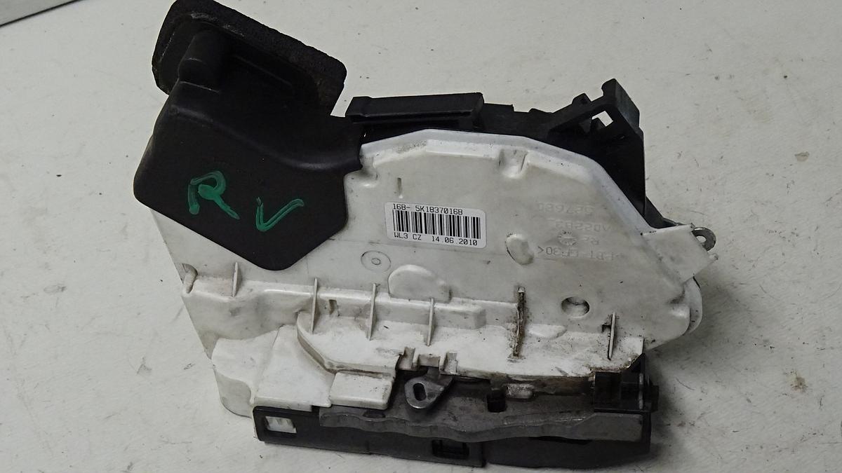 VW Polo 6R Bj2010 Türschloss vorn rechts mit ZV 5K1837016B 7 Pins