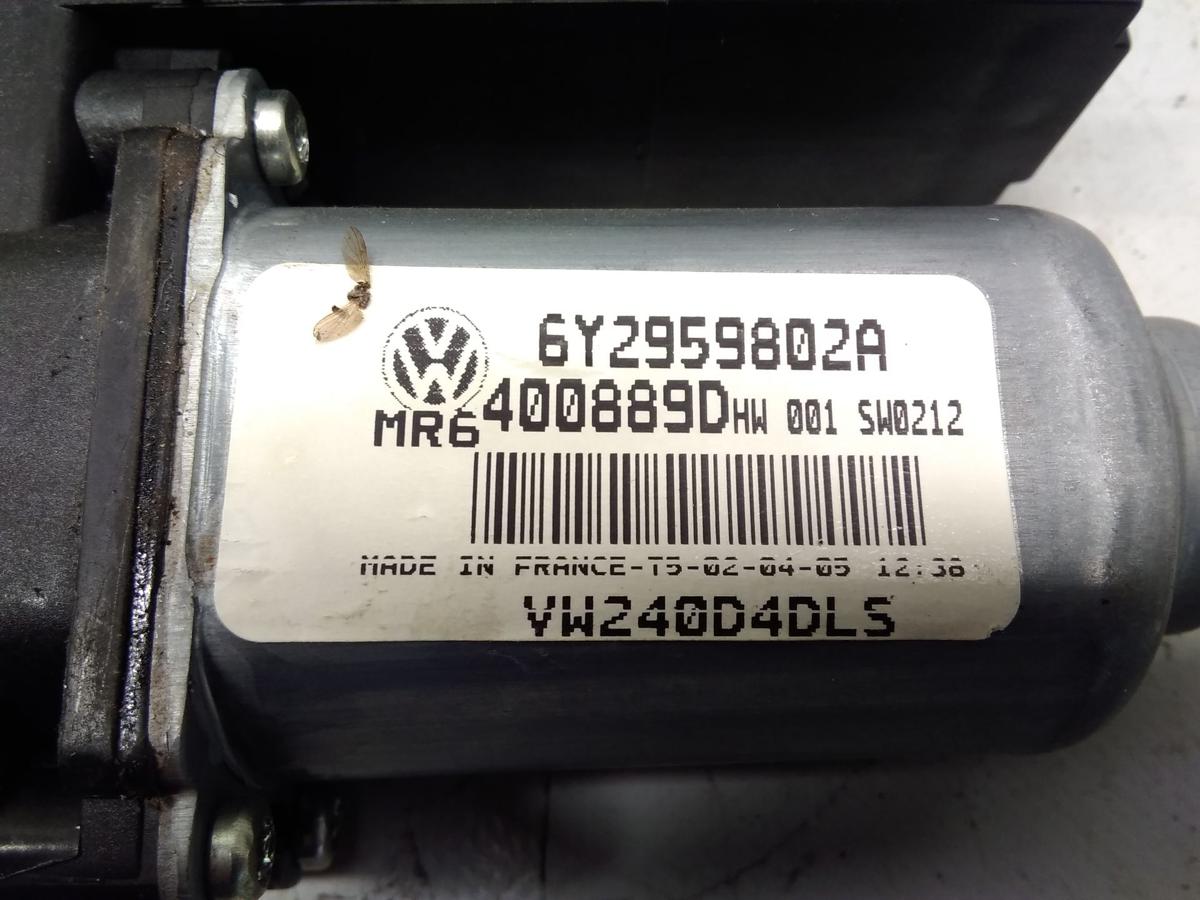 VW Polo 9N3 original Fensterhebermotor vorn links 6Y2959802A TEMIC BJ2005