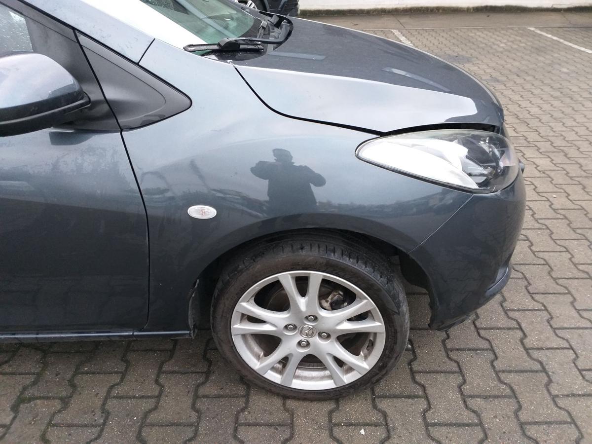 Mazda 2 DE original Kotflügel vorn rechts Graumetallic Bj.2009