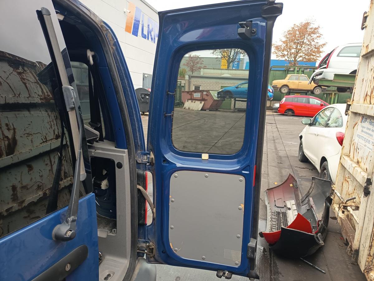 VW Caddy 2K Life vor Facelift Bj 2010 original Heckt&uuml;r rechts LL5M Indienblau