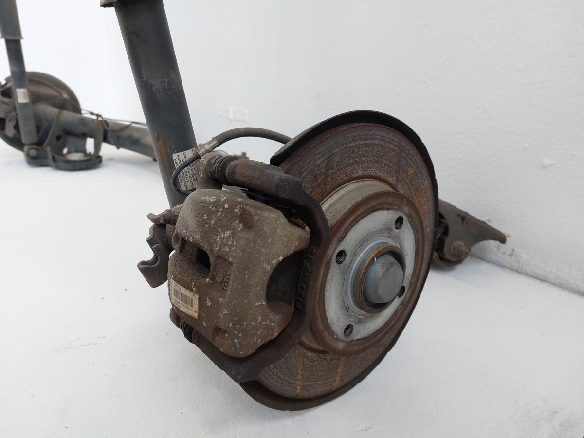Citroen C4 II Typ N Hinterachse Achse hinten Achstr&auml;ger Scheibenbremse ABS