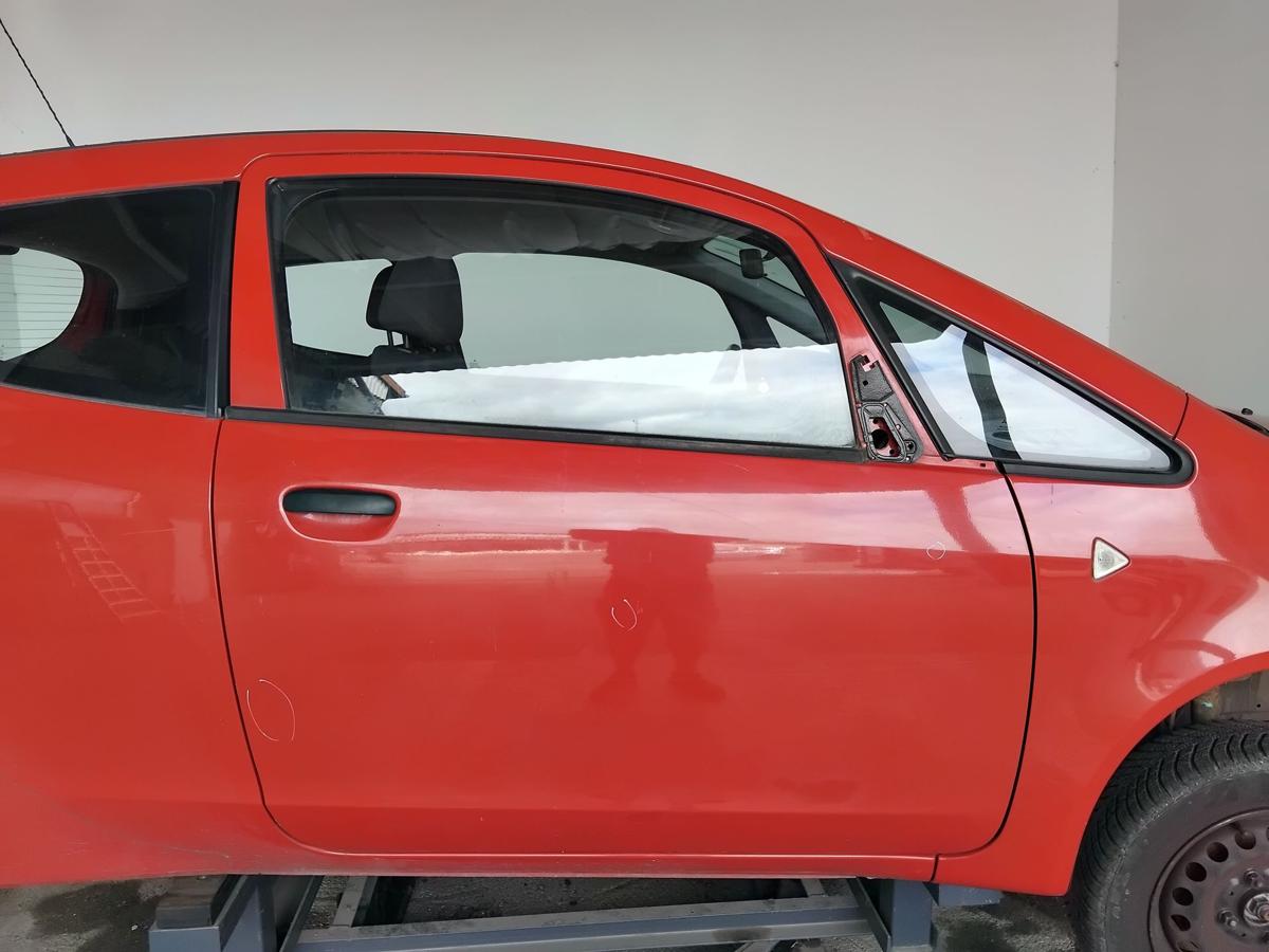 Mitsubishi Colt Z30 Facelift Tür vorn rechts Beifahrertür 3türig BJ2009 P04 Amazonrot