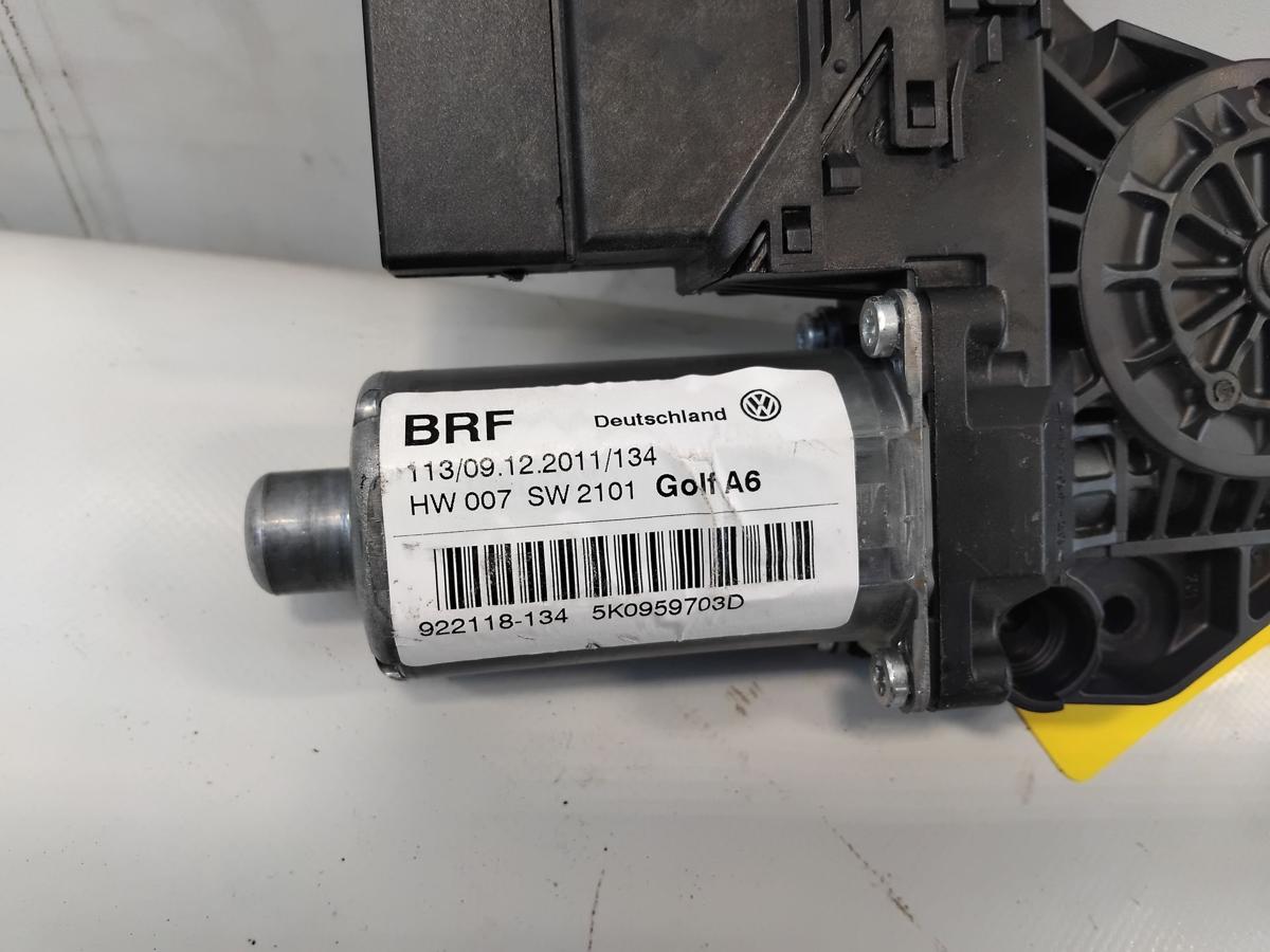 VW Golf 6 original Fensterhebermotor hinten links 5K0959703D 5K0959794 Bj.2012
