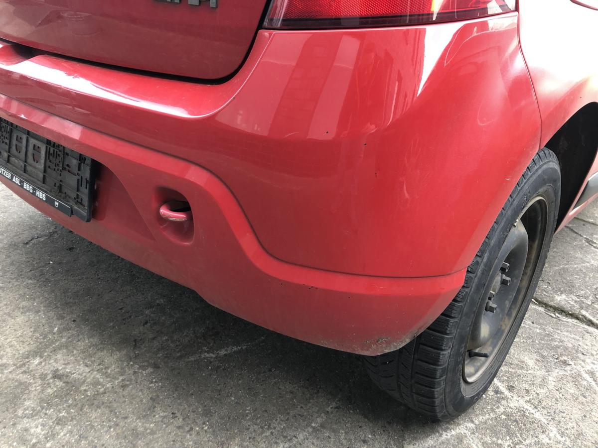 Stossfänger hinten Stoßstange Heckstoßfänge OV21D Red Passion Dacia Sandero BS0