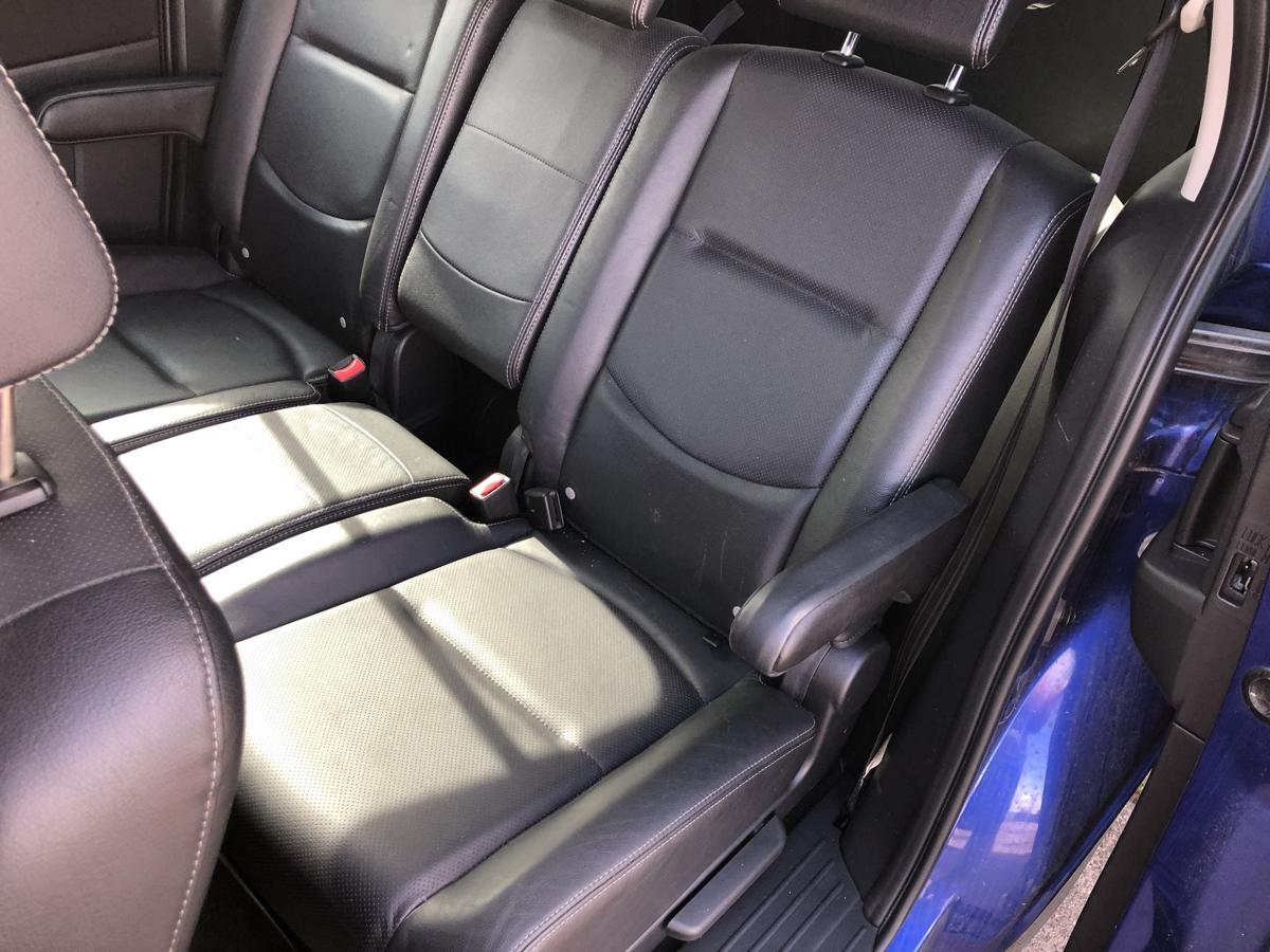 Mazda 5 CR ab 2008 Sitzbank hinten Rücksitzbank Leder schwarz Rückbank Fond
