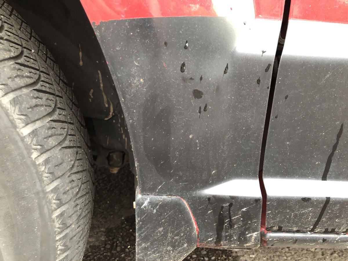 Dodge Caliber PK Kotfl&uuml;gel links Mopar Fahrerseite Seitenwand weinrot