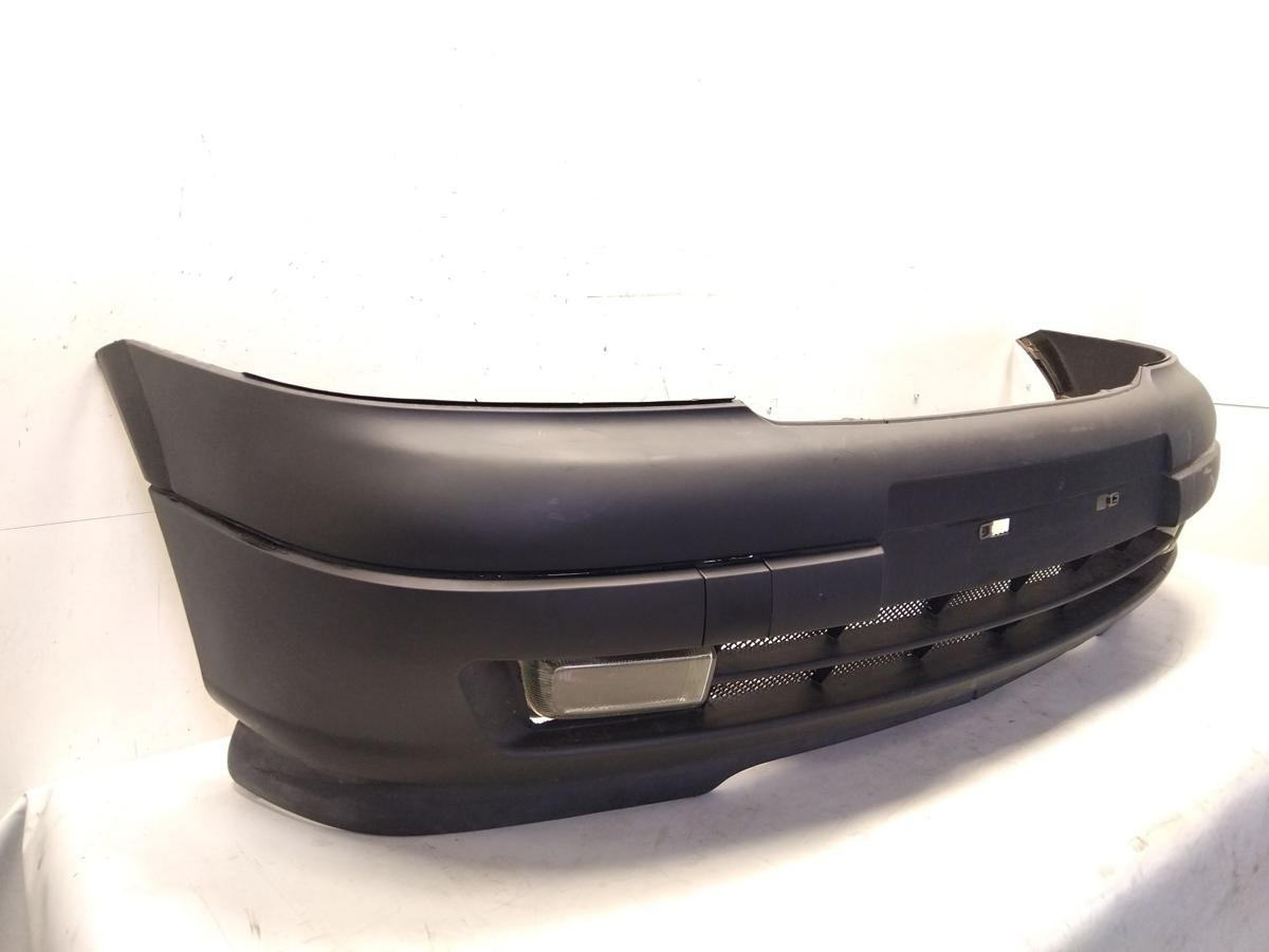 Opel Astra G original Sto&szlig;stange Stossf&auml;nger vorn schwarz unlackiert BJ1998