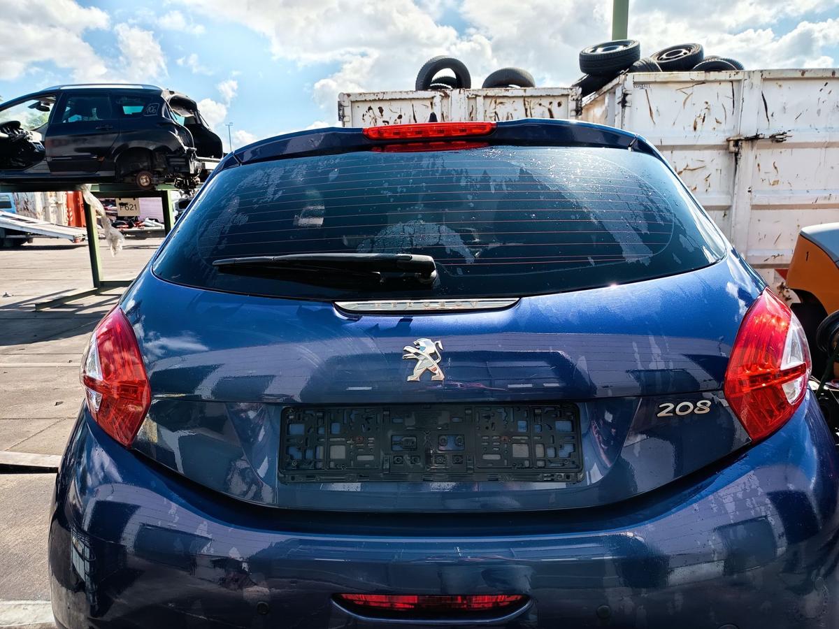Peugeot 208 I orig Heckklappe mit Scheibe 3trg Kofferraum KUC Blau Bj 2012-2015