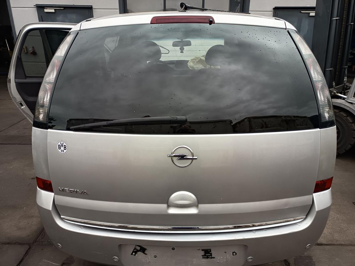 Opel Meriva A original Heckklappe mit Scheibe Z157 Starsilber Bj 2010