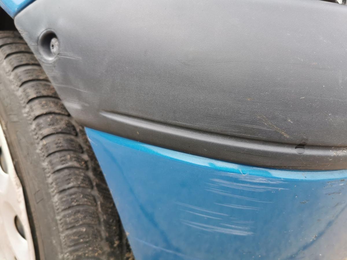 Renault Twingo C06 Stossstange Stossfänger Bumper vorn TED48 Blue Nautilus