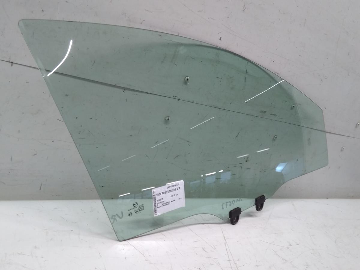 Mazda 2 DJ Türscheibe vorn rechts grüncolor Bj.2015