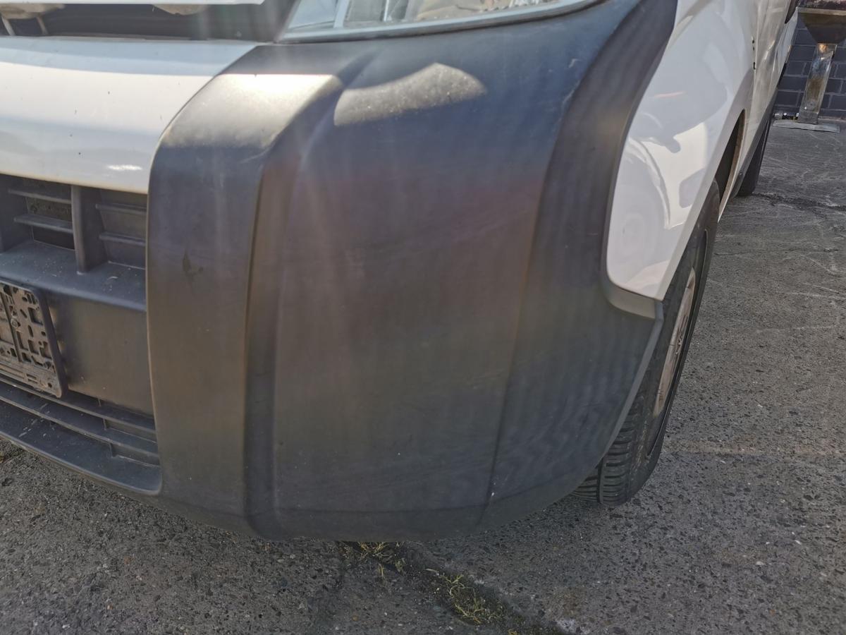 Peugeot Bipper A Stossfänger Stossstange Bumper vorn teillack EWP WEISS BANQUISE